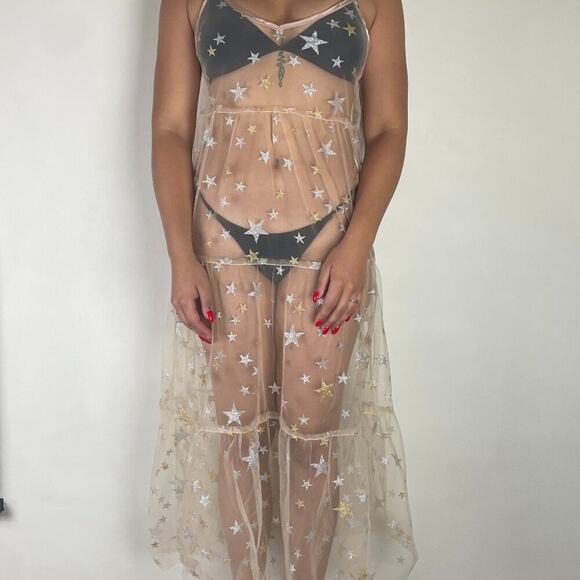 Endless Blu Mesh Fairy Dress - Picture 2 of 5